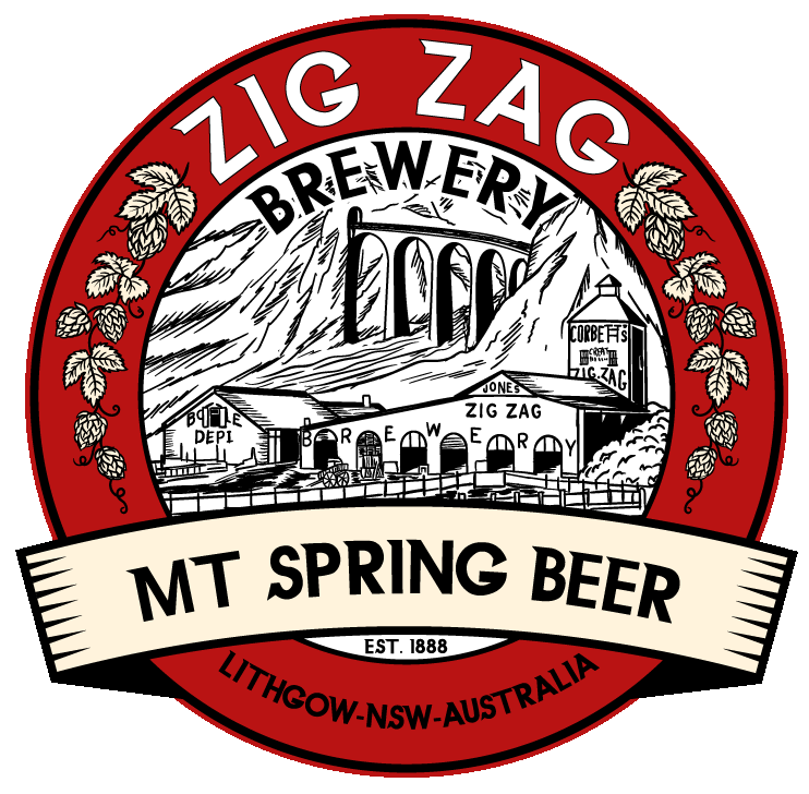 zig zag brewery logo